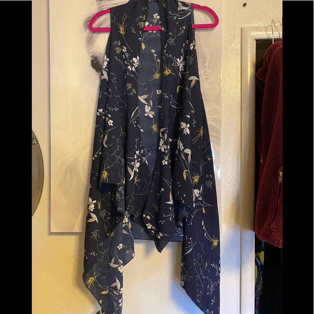 Light Weight Floral Vest